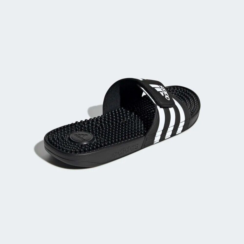 adidas Adissage Slides Men's Size 12 Core Black / Cloud White New With Box - Picture 3 of 8